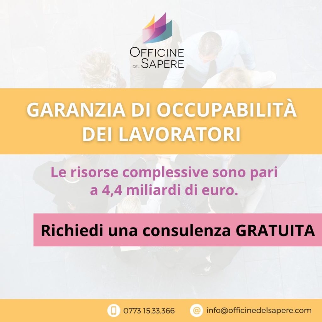 Garanzia Di Occupabilit Dei Lavoratori Anche Detto Gol Cos E Chi